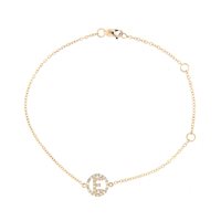 Bracciale Bolzoni in Oro giallo Diamante 0.11 Ct BR355-E-OGW - BR355-E-OGW
